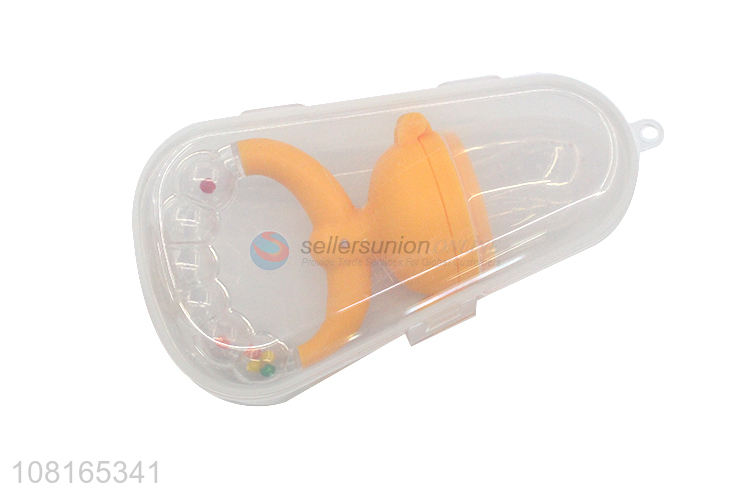 Top quality easy cleaning baby pacifier for fruit feeder