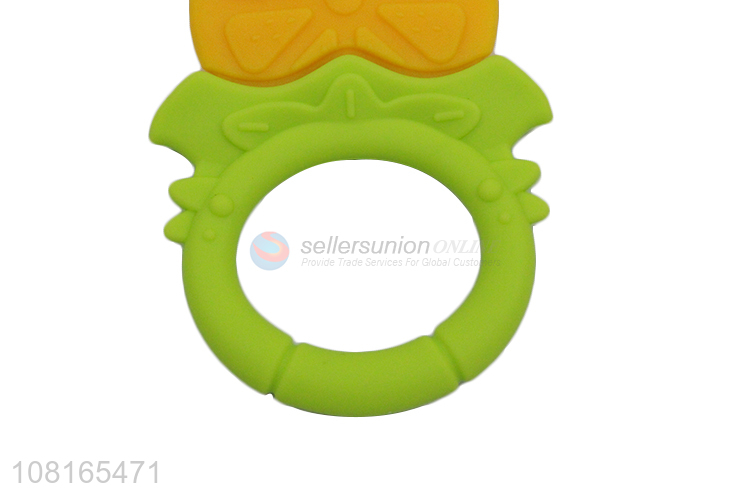 Factory supply silicone multifunctional baby teether for sale