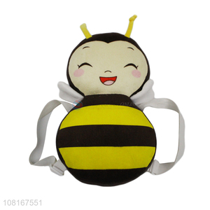 Good quality cartoon bee pillow cotton baby bolsters