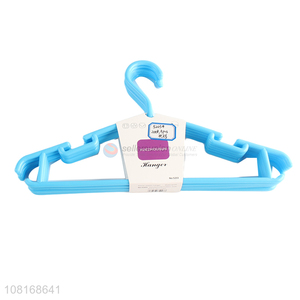 Yiwu products blue household clothes hanger shirt hangers