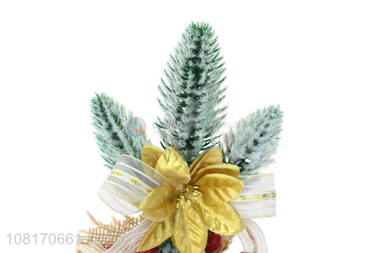 Promotional Christmas decorations tabletop mini Christmas tree