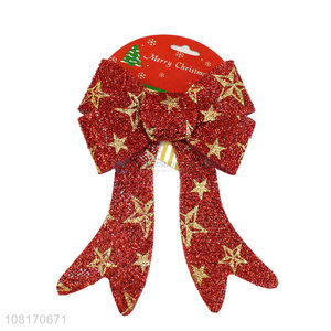 High quality large Christmas bows Christmas tree decorations