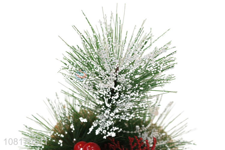 Wholesale mini potted Christmas tree for holiday decoration