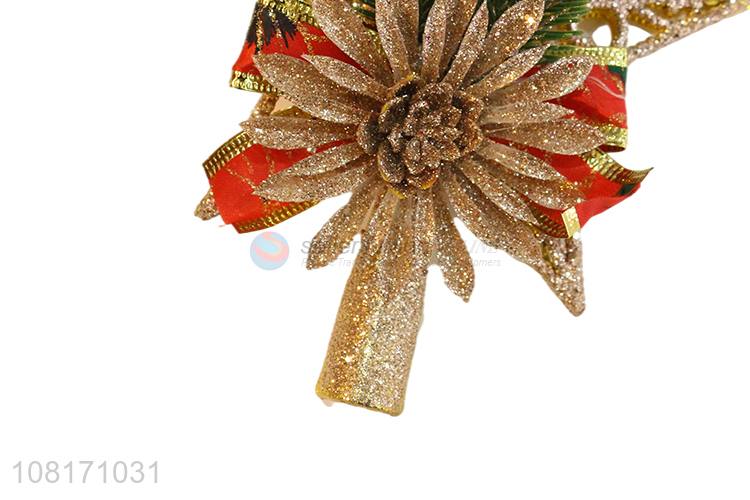 Hot sale Christmas tree ornaments Christmas tree topper star