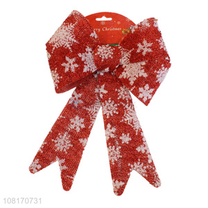 New arrival Christmas bows for wreath garland Xmas tree decor