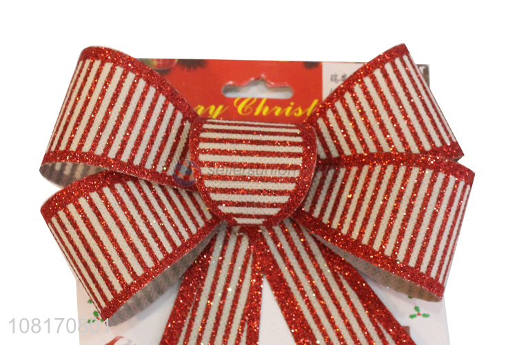 Recent design Christmas tree bows Xmas wreath bows for decoration