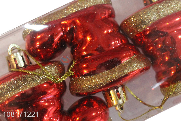 Hot sale Christmas tree hanging decoration plastic Christmas boots