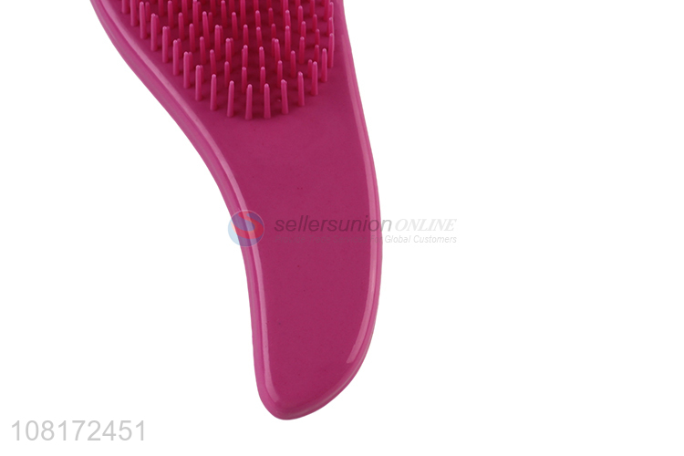 Fashion Scalp Massage Plastic Hairbrush Detangling Hair Brush