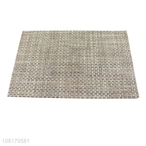 Good quality table decoration pvc placemat dinner mat