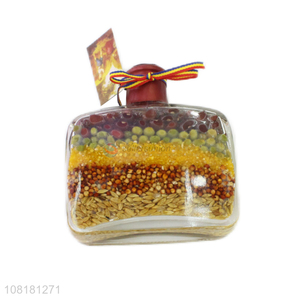 Low price creative simulation food filling <em>glass</em> jar <em>crafts</em>