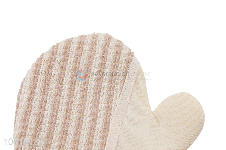 Good selling household massage shower bath gloves with top quality