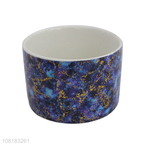 Cheap price blue starry sky flowerpot household decoration