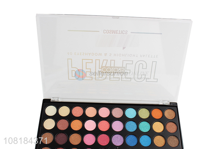 Wholesale Professional Makeup 40 Eyeshadow & 5 Highlight Palette