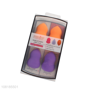 Wholesale Makeup Tools 4 Pieces Makeup Sponge Set