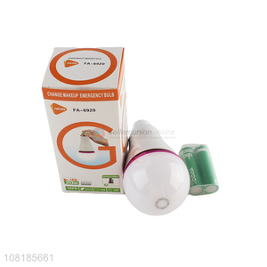 Wholesale battery operated led emergency light bulb makeup light bulb