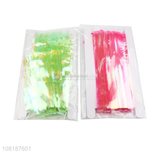 Low price thicken rain curtain for party background