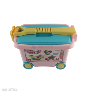 Hot selling eco-friendly baby early education soft building blocks toys