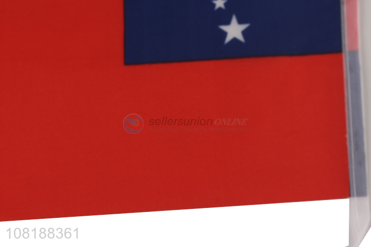 Factory supply festival celebrations handheld flag Samoa country flag