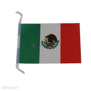 Yiwu market festival celebrations handheld flag Mexico country flag