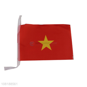 High quality handheld mini Vietnam country flag party decoration supplies