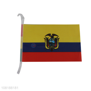 Factory supply 100 countries mini flag Ecuador hand-held national flags