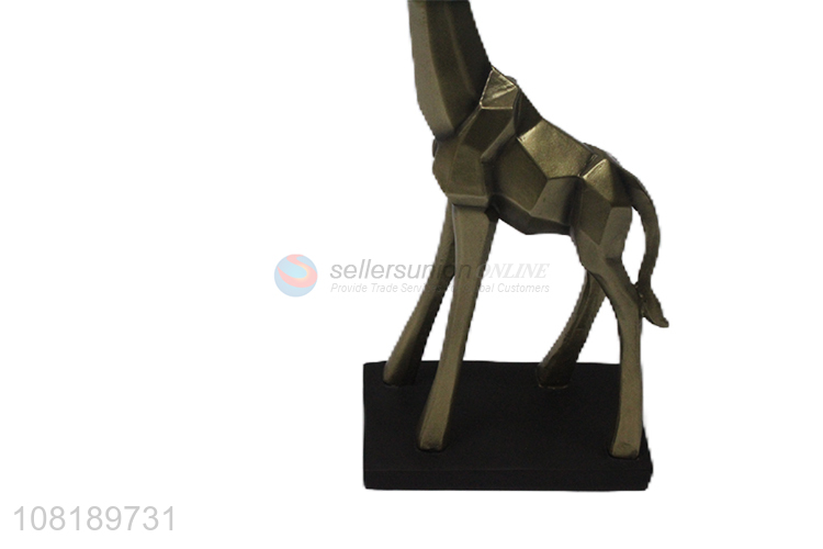 New products creative golden giraffe ornament