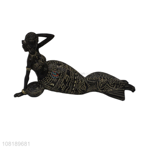 Low price retro african figures decorative ornament