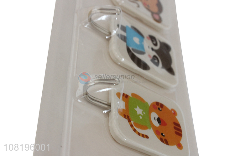 Good wholesale price cartoon animal sticky hooks