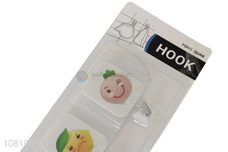 China factory home sticky hooks cartoon wall hooks