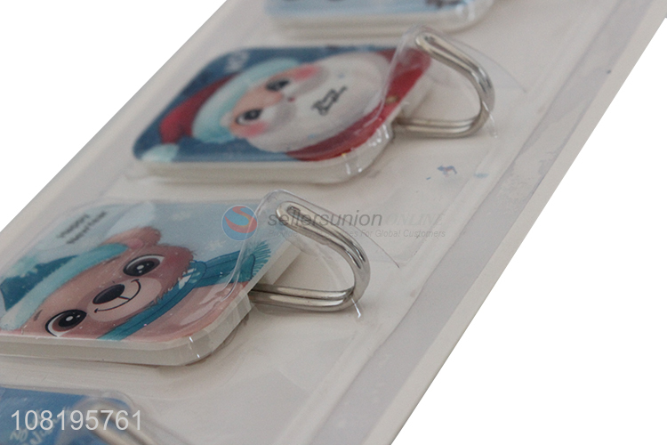 New arrival cartoon printed sticky hooks wall hooks