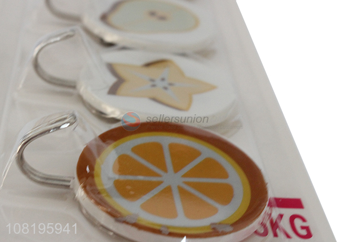 New arrival fruit printed sticky hooks for hanging