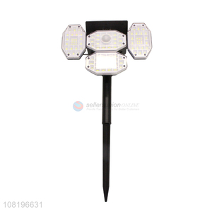 Yiwu market durable solar induction outdoor solar lights wholesale