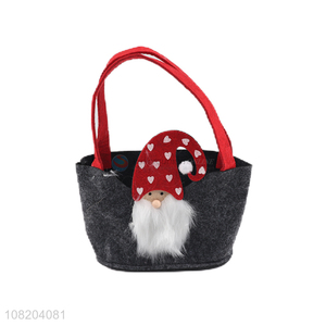 New product 3D Christmas gift bags non-woven Christmas shopping bags