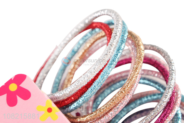 Cheap Price 16 Pieces Hair Rope Elastic Hair Ring