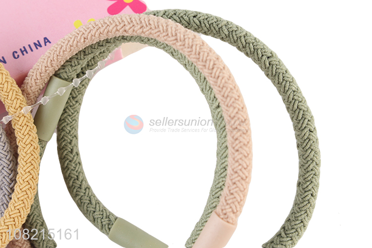 High Quality 6 Pieces Elastic Hair Rope Hair Ring Set