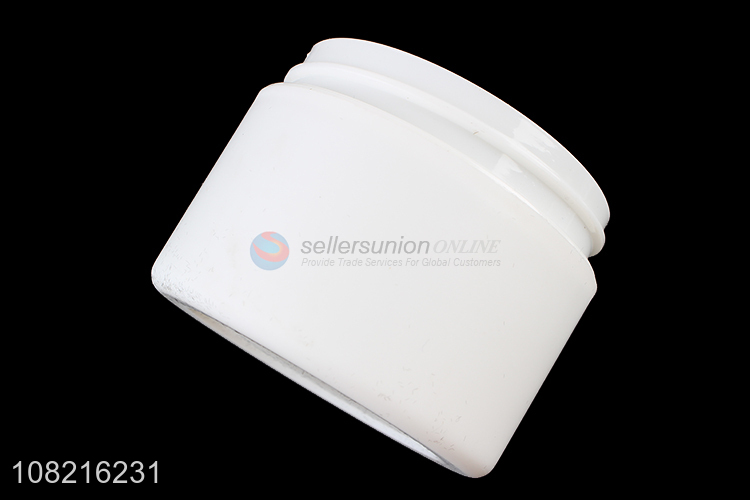 Factory price white plastic storage jar face cream bottle