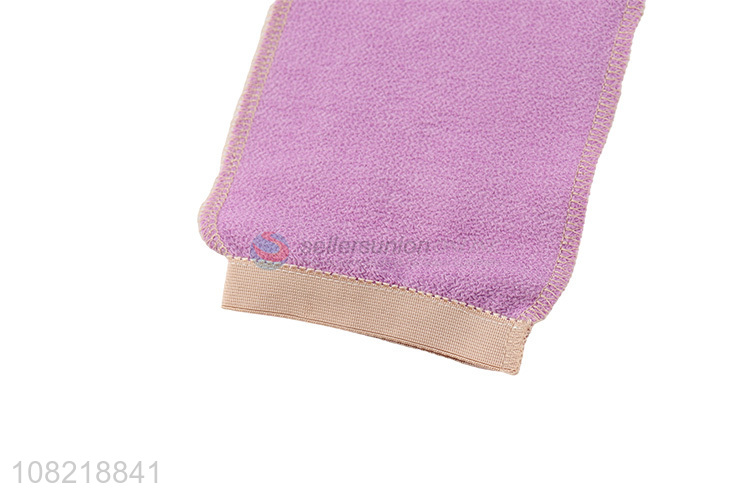 Hot selling soft massage cleaning exfoliating bath gloves