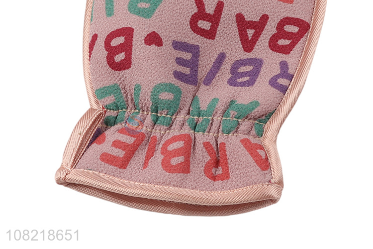 Good quality household personal care exfoliating bath glove