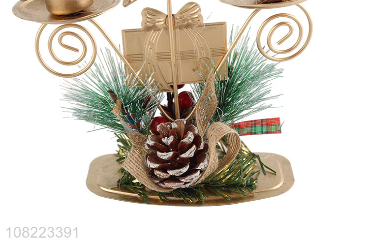 Fashion Style Christmas Decoration Candle Holder For Sale