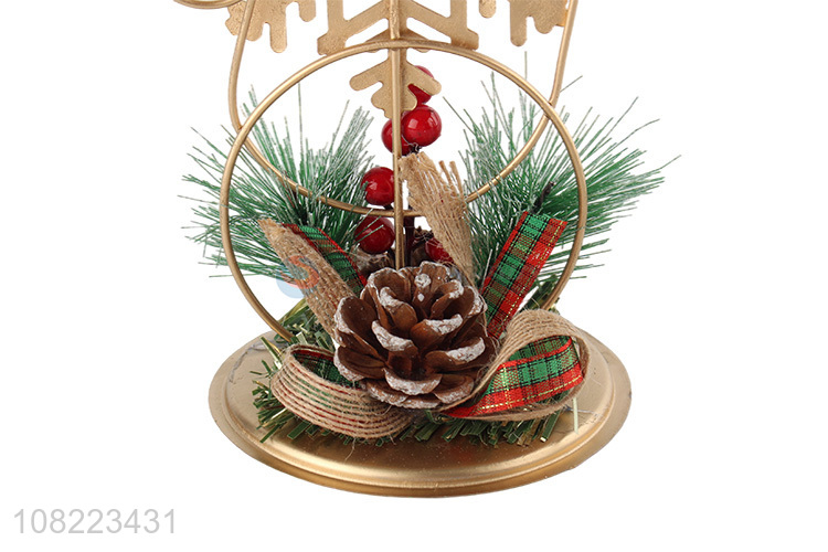 Fashion Christmas Decorations Metal Candle Holder Wholesale