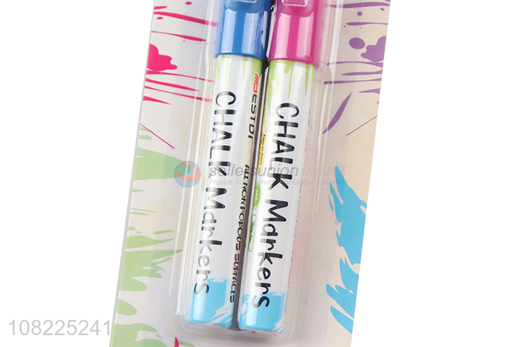 Good Sale 2 Pieces Non-Toxic Liquid Chalk Markers Set