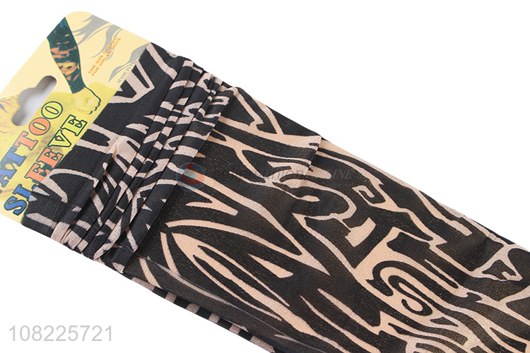 New arrival cool fake tattoo arm sleeves summer anti-UV sleeves