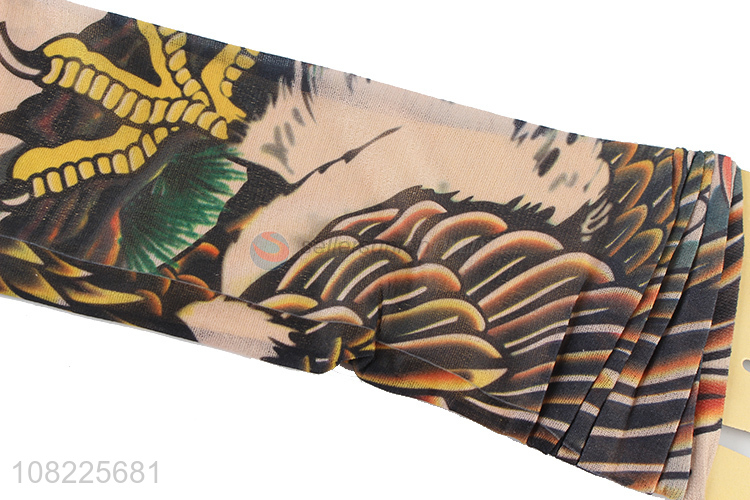 Good quality animal printed UV protection nylon tattoo sleeves