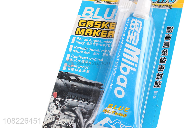 China wholesale blue leak proof silicone gasket maker