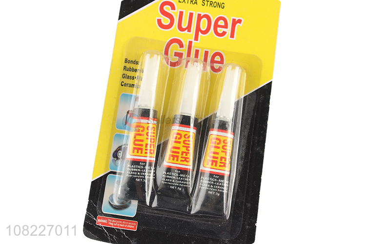 Yiwu factory quick dry super glue liquid glue for sale