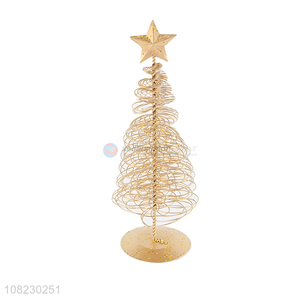 Best sale iron wire Christmas tree Christmas tabletop decorations