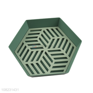 Online wholesale plastic fruit vegetable drain basket