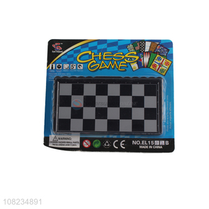 Cheap price folding board chess set international chess games