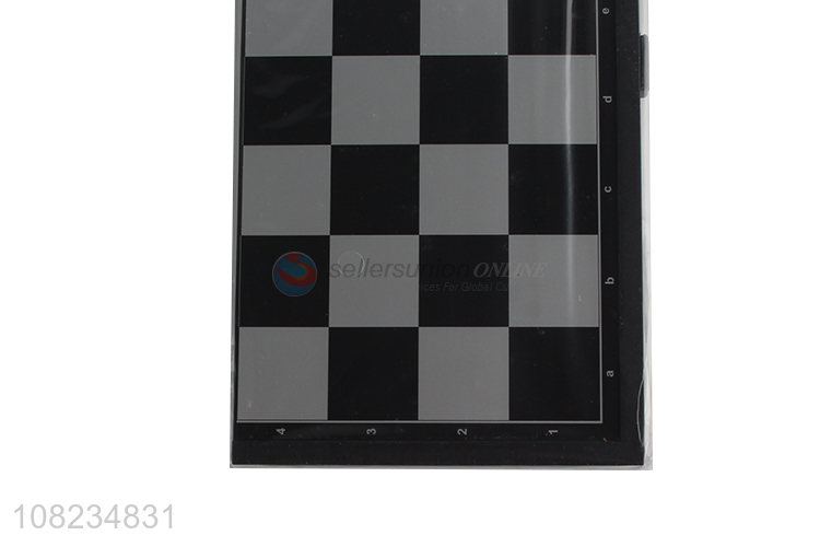 Hot products funny portable 2in1 chess set and checkers for sale