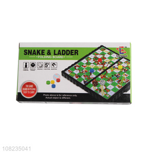 Good sale travel party magnetic snake ladder chess games